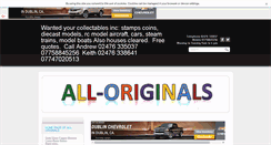 Desktop Screenshot of all-originals.co.uk